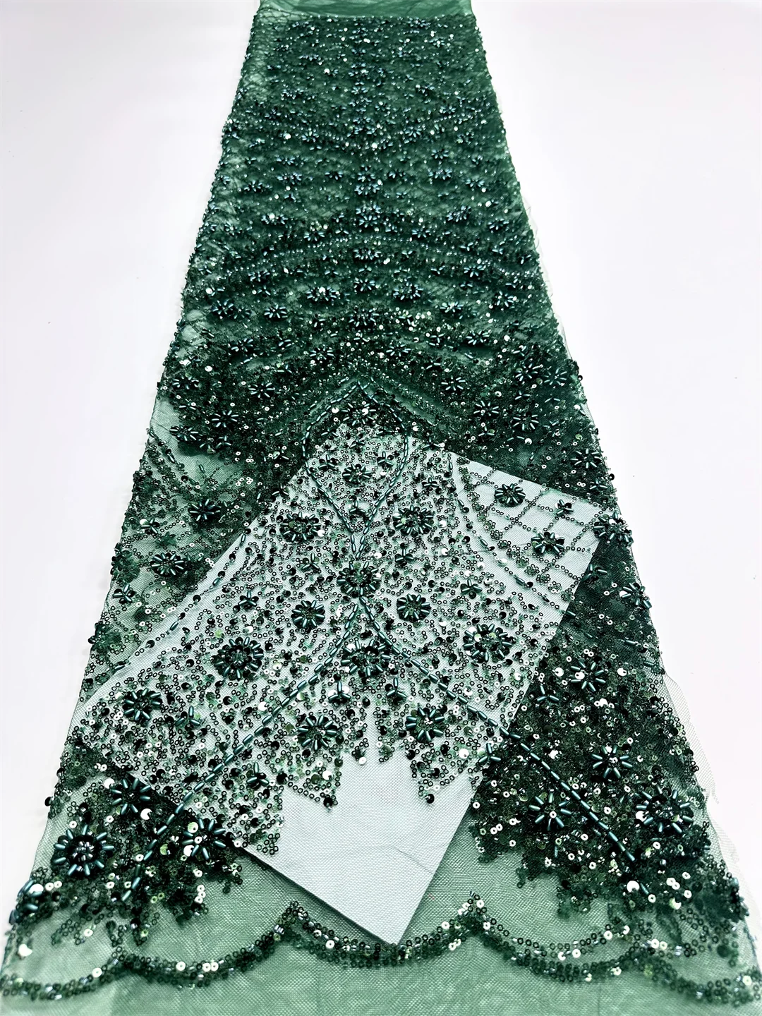 قماش دانتيل أفريقي 2025 ترتر مطرز تطريز العريس النيجيري الزفاف 2026 قماش دانتيل للحفلات عالي الجودة لحفلات الزفاف #1