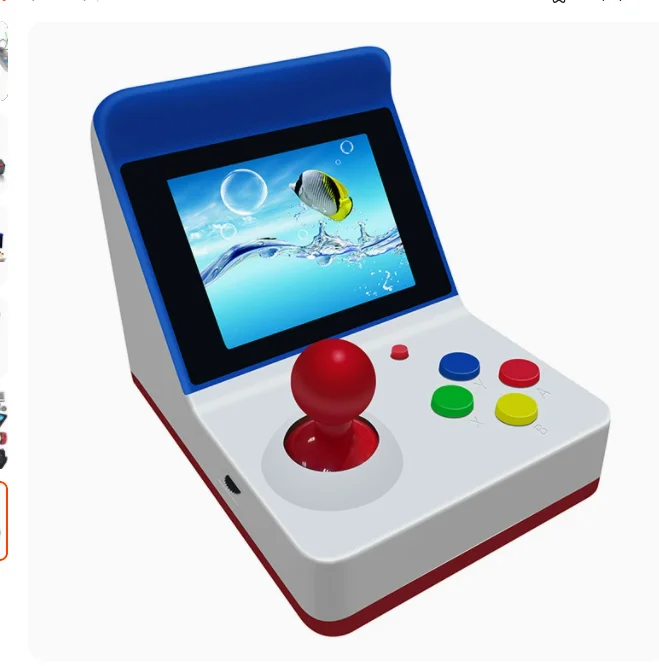 Drop Shipping A6 mini arcade retro arcade portable game console NES nostalgic FC can be online double play