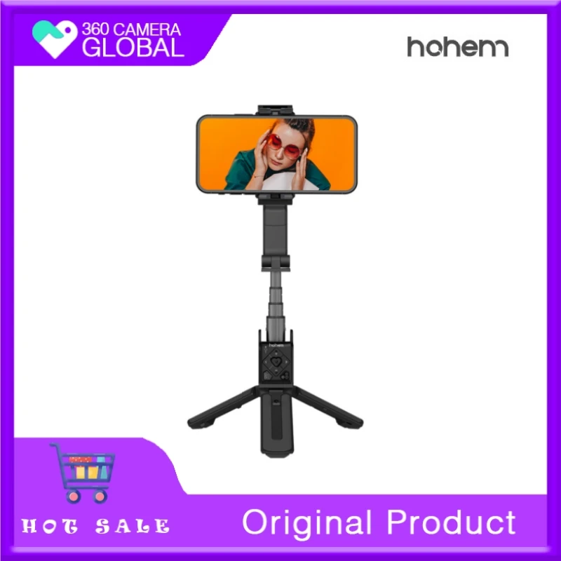 

Hohem iSteady Q Selfie Stick, Adjustable Selfie Stand, Outdoor Stand, Foldable, Suitable for iPhone and Android