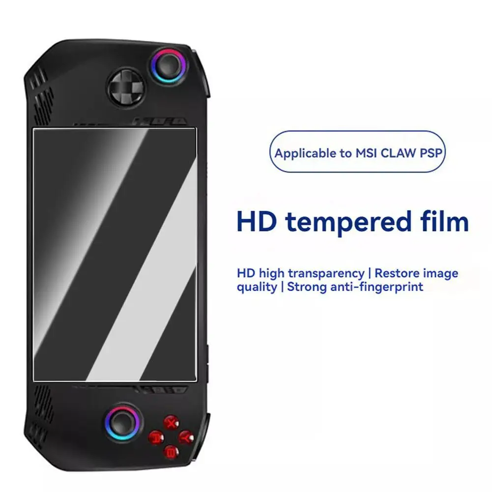 

Мягкая пленка HD против царапин для MSI Claw 8 AI + защитная пленка для экрана, аксессуары для игровой портативной консоли