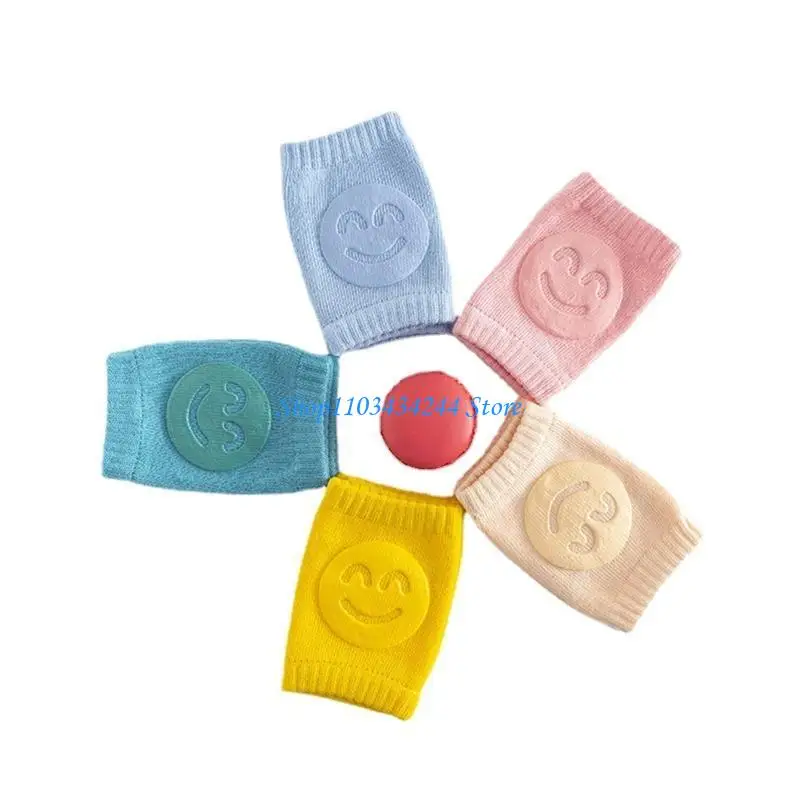 1 Pair Baby Crawling Anti-Slip Kneepads Infants Safety Elbow Cushion Toddlers Leg Warmer Knee Support Protector Kneecap