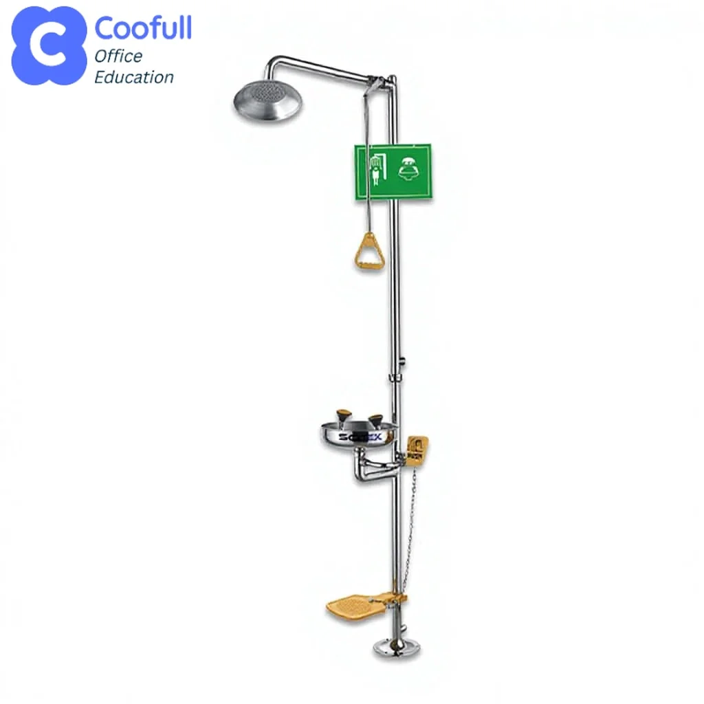 

First-Aid Devices Corrosion Resistance Eye Wash Combined Emergency Shower for Laboratories