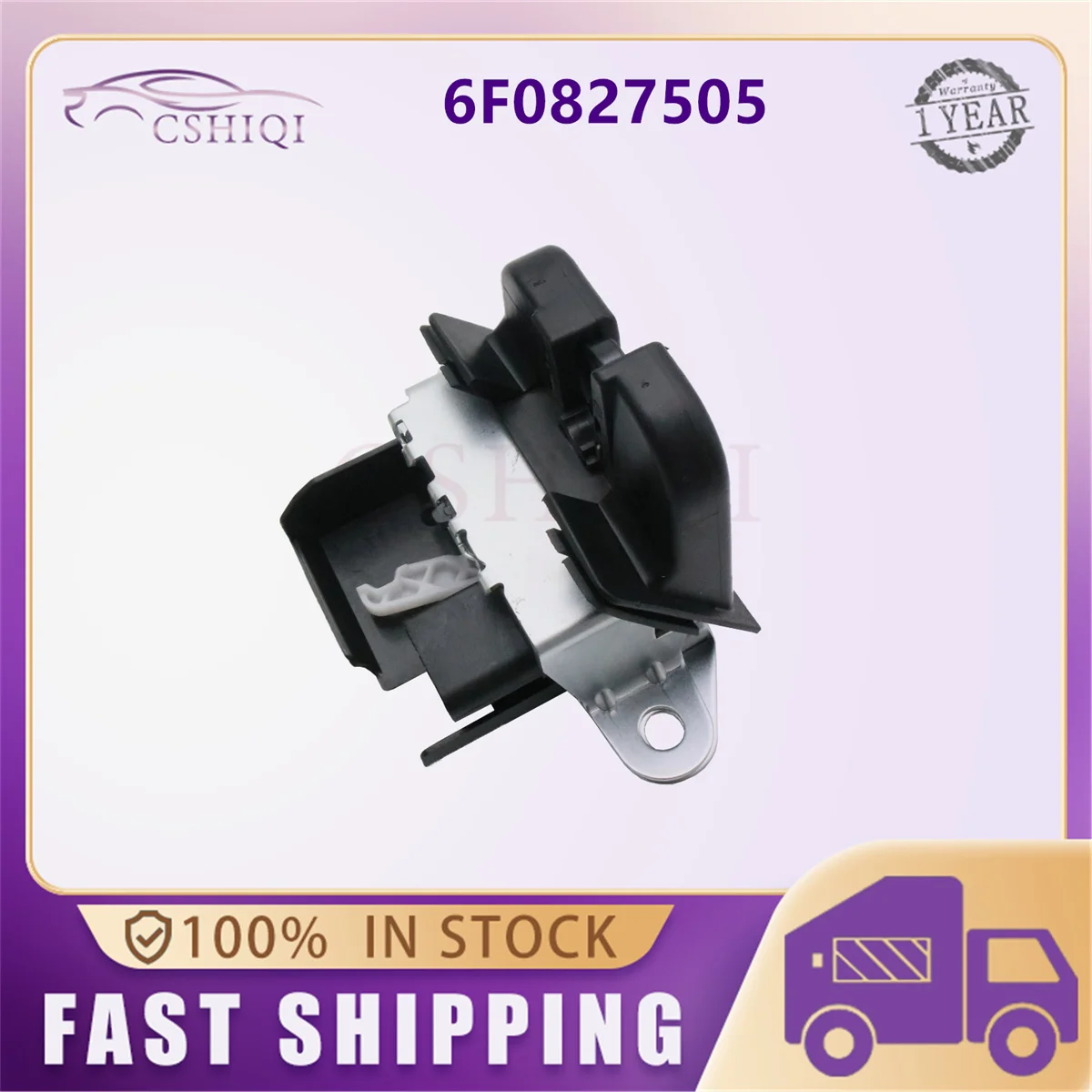 6F0827505 6F0827505B Hatchback Tailgate Boot Lock For Seat Ibiza 2018 2019 2020 2021 2022- 2SD827505 6F08275059B9 Auto Parts