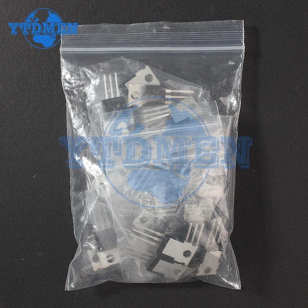 35/70 قطعة 7 قيم مجموعة الترانزستور TIP31C TIP32C TIP41C TIP42C TIP122 TIP127 TIP142 PNP NPN TO-220 مجموعة الترانزستورات #4