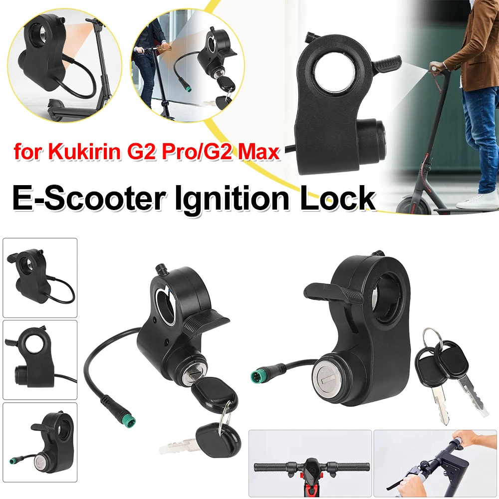 

Verrou d'allumage pour Scooter électrique, accélérateur, interrupteur de démarrage, pour Scooter électrique Kukirin G2 Pro/Max