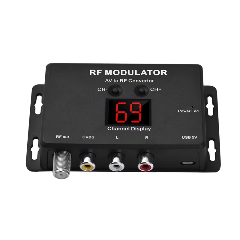 Modulador RF RM06 AV para display digital do conversor RF