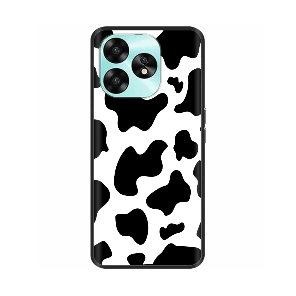 Casing ponsel UMIDIGI A15 A15C, pelindung ponsel tahan guncangan silikon hitam lembut mewah untuk UMIDIGI A15C Funda UMIDIGIA15