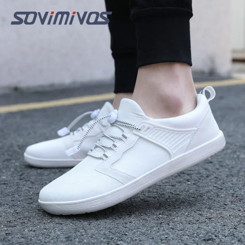 Barefoot Shoes for Men Women Wide Toe Box Zero Drop Arch Support Minimalist Gym Shoes Fashion Deadlift Cross Training Sneakers