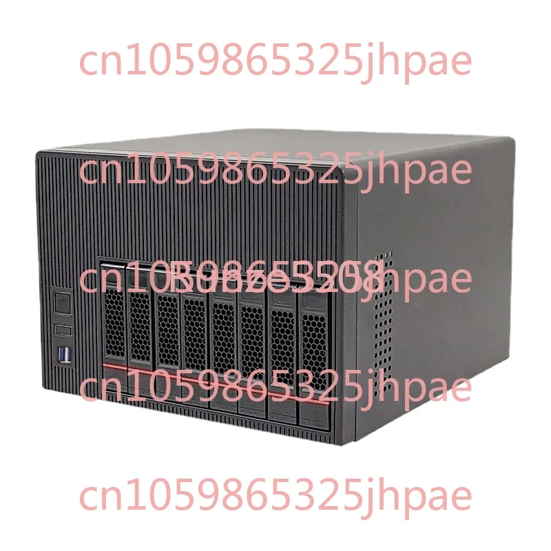 Factory Sale Hot Swap NAS 8 HDD Tooless Bays Case Support M-ATX Motherboard for Cloud Date Storage