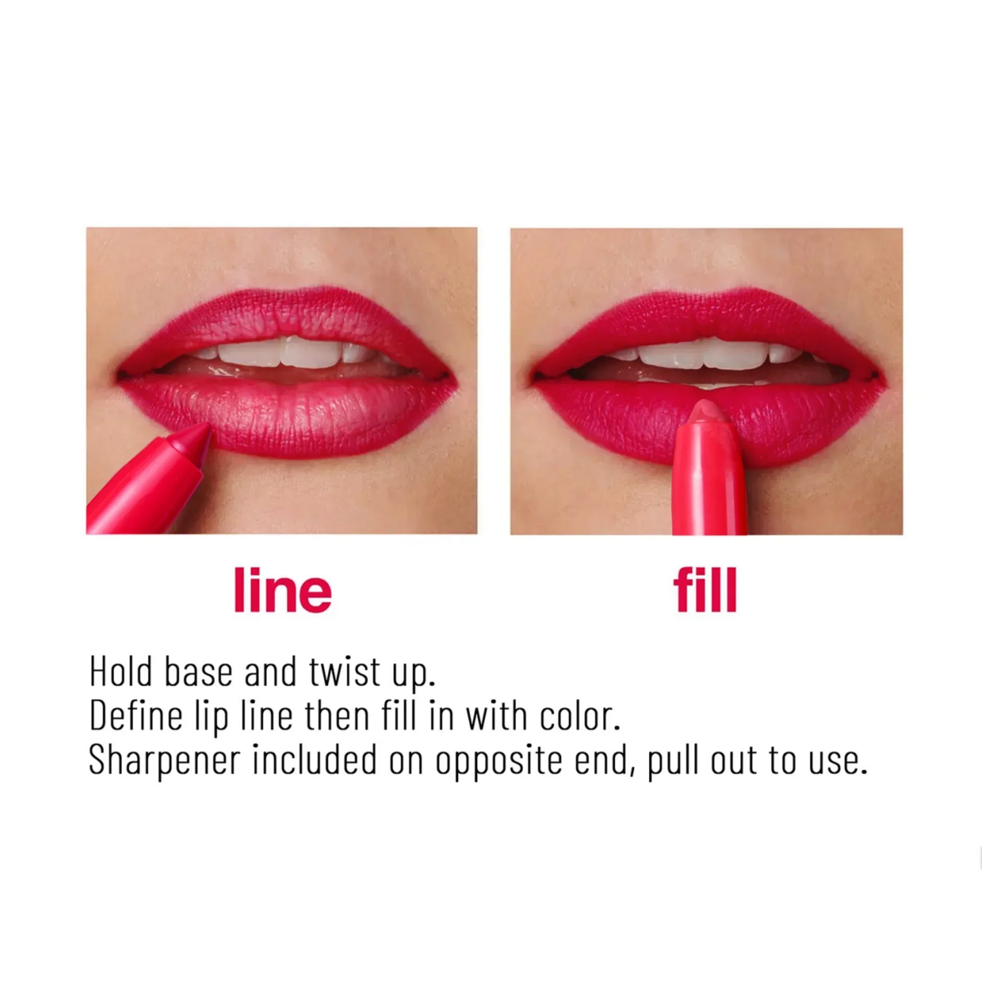 6-delige langdurige matte lippenstiftset - niet-plakkerige lipliner en lipkrijt combo lippenbalsem lipliner cosmetische kit voor perfecte make-up