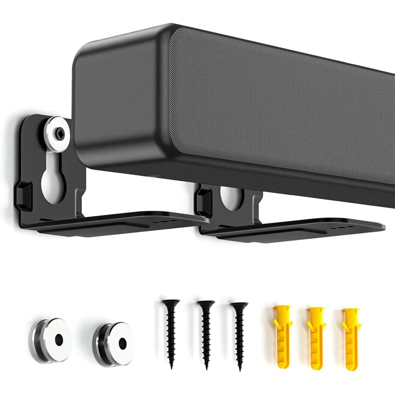 مجموعة أدوات تثبيت على الحائط لمكبرات الصوت العالمية لقطع غيار مكبرات الصوت JBL Samsung Song Bose Vizio TCL المعدنية