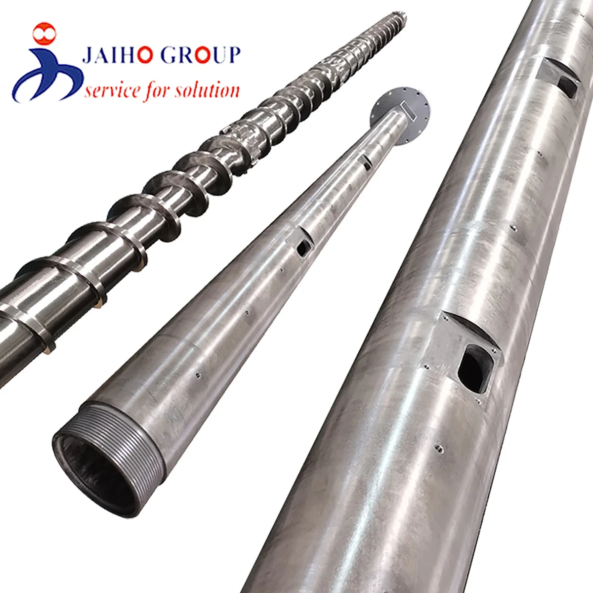 High Quality  Extruder Screw Barrel for Pe/pp Pelleting Extruder