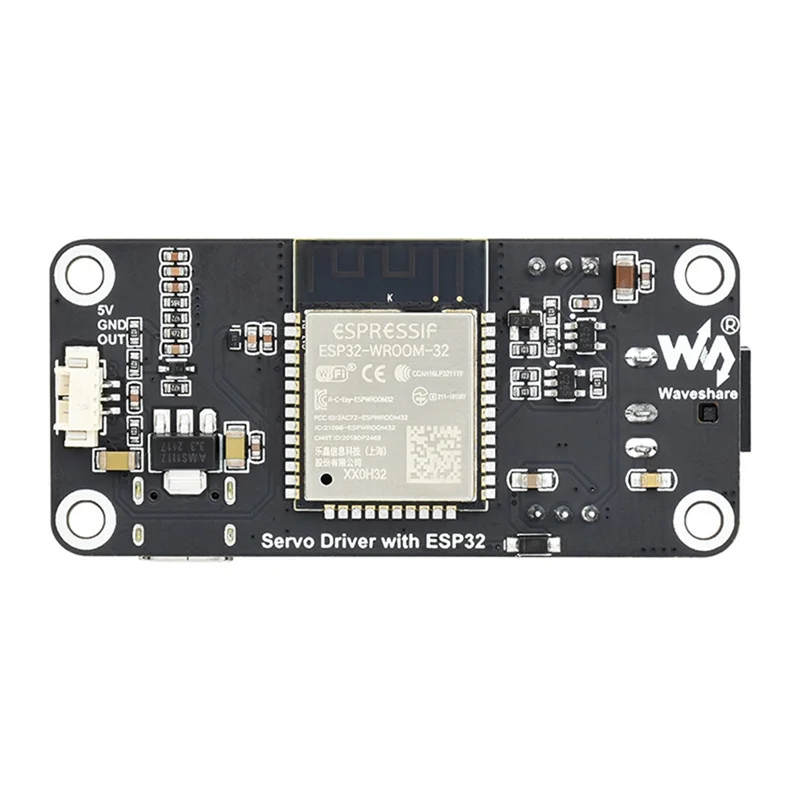 Waveshare ESP32 Servo Driver Expansion Board With OLED Display Built-In WIFI And Bluetooth For SC15/ST3215 Servo