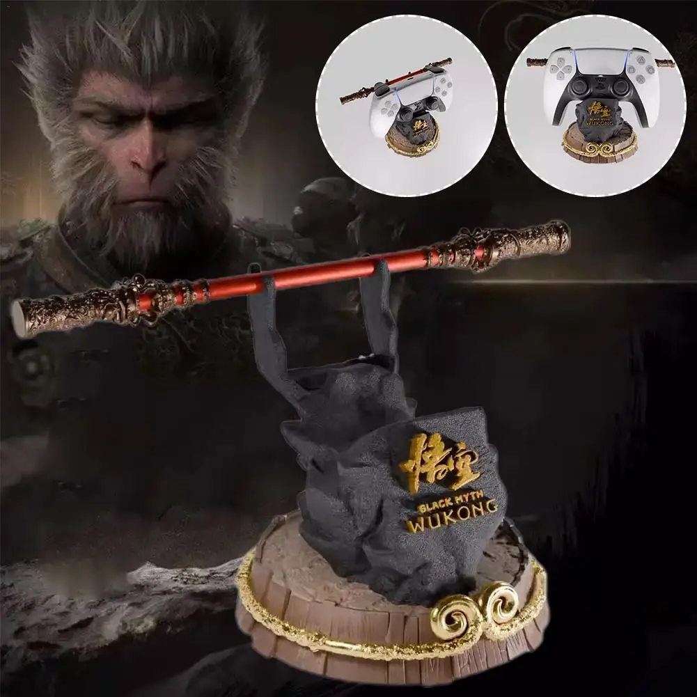 

Black Myth Wukong Game Controller Stand Non-slip Base Resin Hand-painted Game Character Ornaments For Ps5/xbox/Flydigi APEX 4