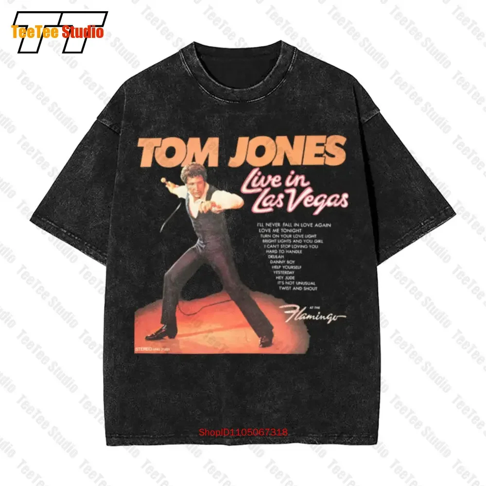 Tom Jones Live In Las Vegas Vintage Oversized T-Shirt GCEO