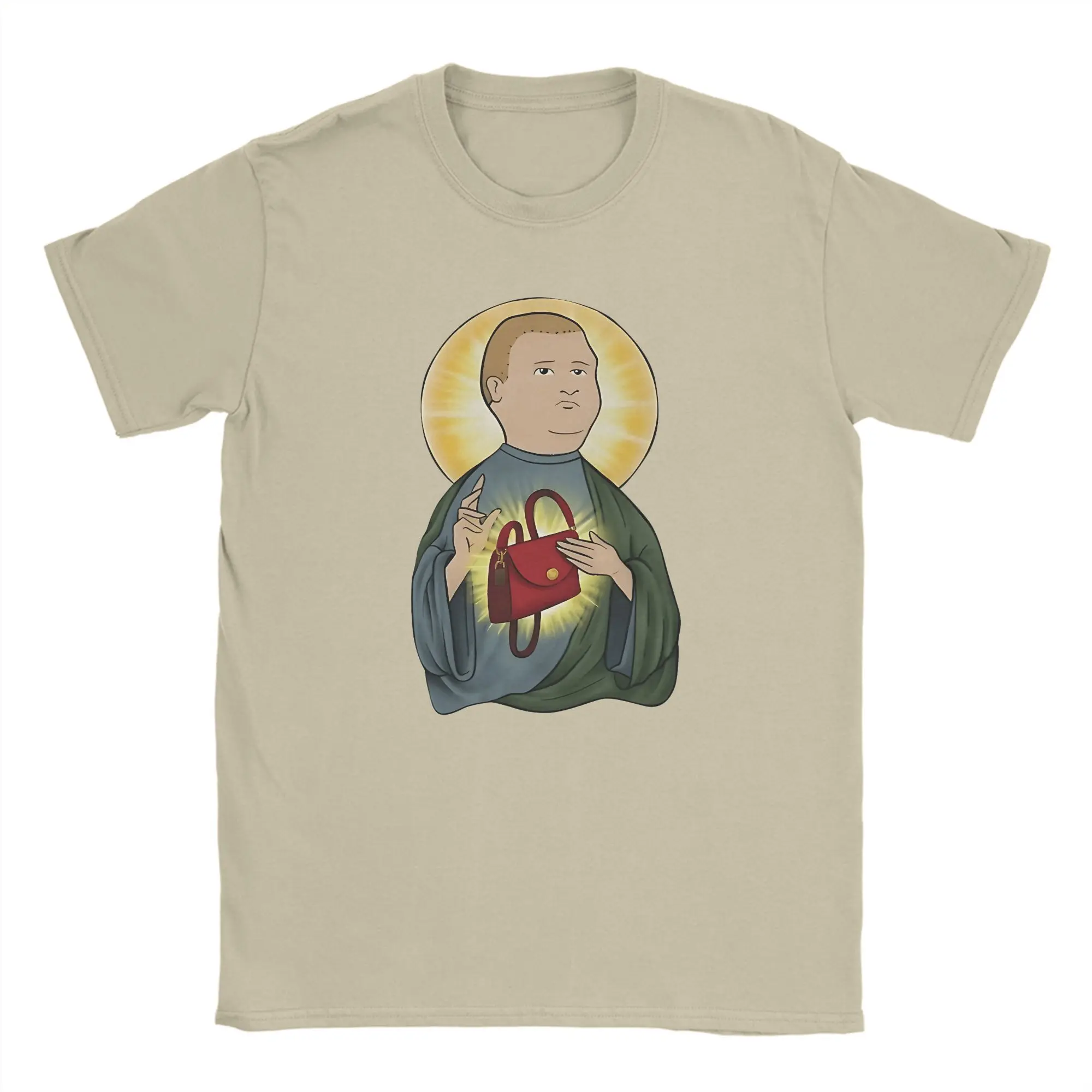 Hill Bobby The Purse Savior That's My Purse Men's T Shirts  Vintage Tees Short Sleeve Round Neck T-Shirts 100% Cotton Clothing
