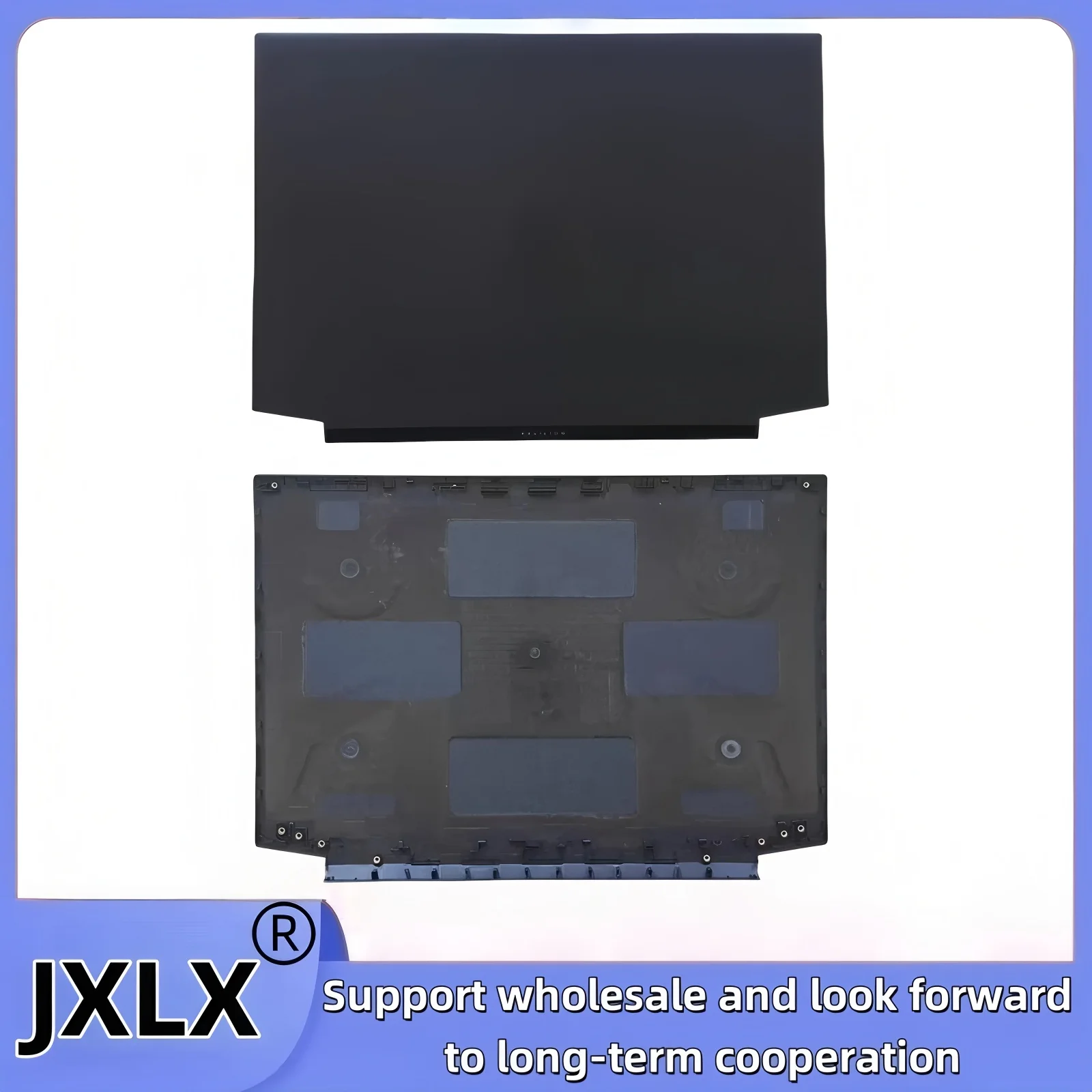 JXLX® New for HP Pavilion Gaming 15 15-EC TPN-Q229 Laptop LCD Back Cover Top Case/Front Bezel Cover/Palmrest Cover/Bottom Base