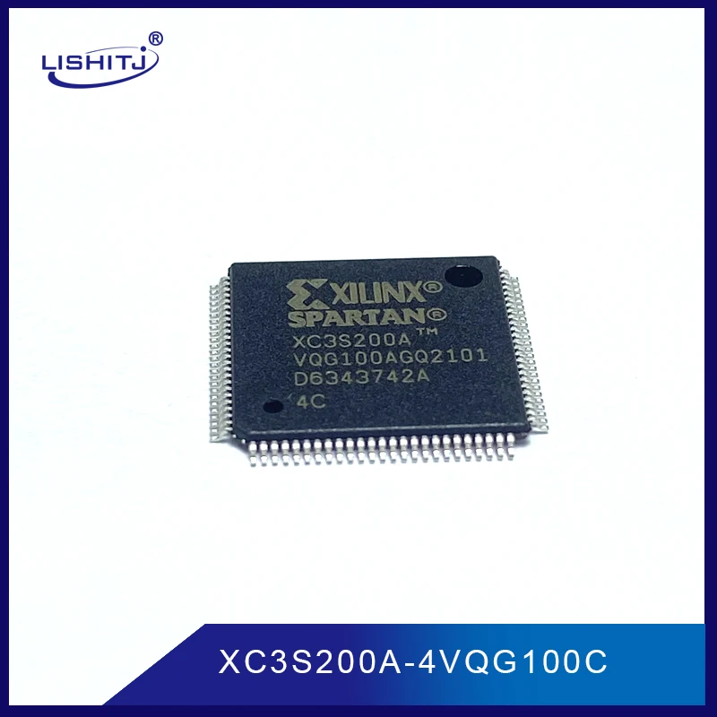 XC3S200A-4VQG100C  XLINX  QFP100