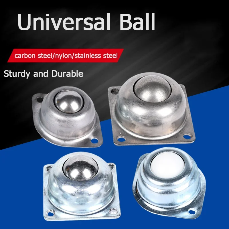 Universal Conveyor Ball CY12/15/18/19/25/30/38A Carbon Steel Bull Eye Wheel Conveyor Ball Caster Furniture Caster