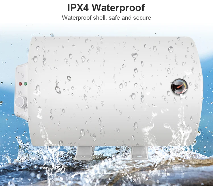 Calentador de agua eléctrico con tanque inteligente 2025 30L - Almacenamiento instantáneo de agua caliente de 240 V para uso en exteriores, hogares y hoteles