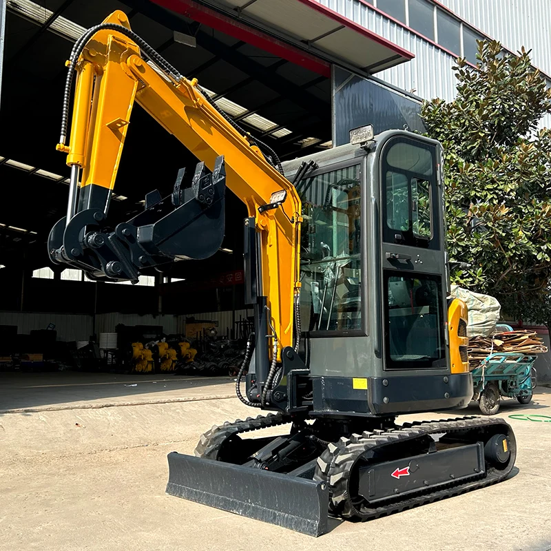 จัดส่งที่กําหนดเอง Epa/euro 5 โรงงานจีน 1 ตัน 2 ตัน 3.5 ตันฟาร์ม Mini Excavator ต่ําราคา