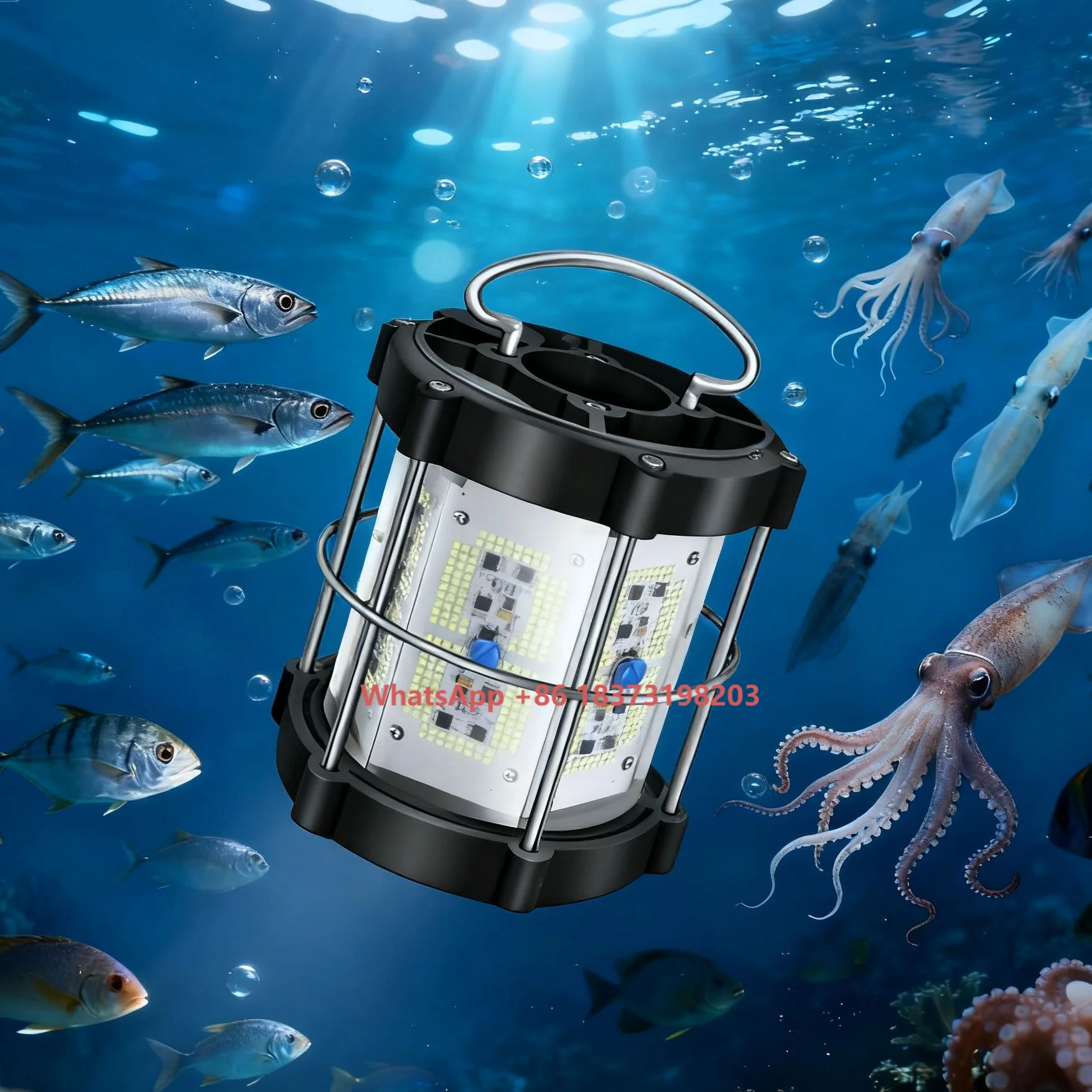 

High Power Green 1000W IP68 LED Fishing Lamp Economical Underwater Deep Sea Fish Boat Light