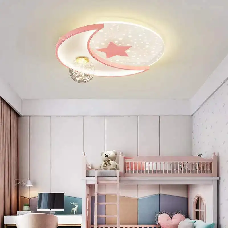 

Детский потолочный светильник LED для комнаты малышей: милый дизайн, звездное небо, для дома и детской спальни