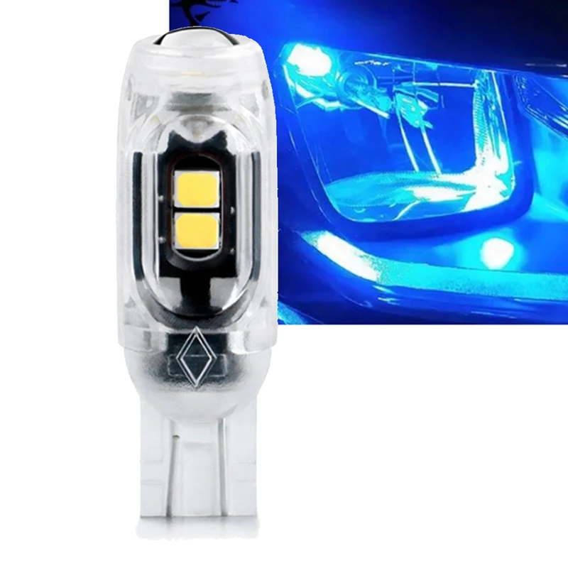 Led Steering Light Bulb License Plate Light T10 2835 3030 5Smd LED Highlight 5W5 Non-Polar Decoding Strobe Width Lamp Parts