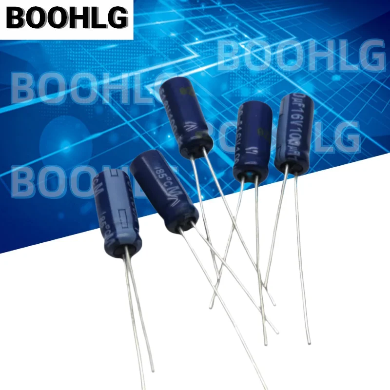 20 SZTUK 100UF 16V Kondensator Audio \"Fever Sound\" 16V 100UF 5X11 M Niebieski Robe Audio