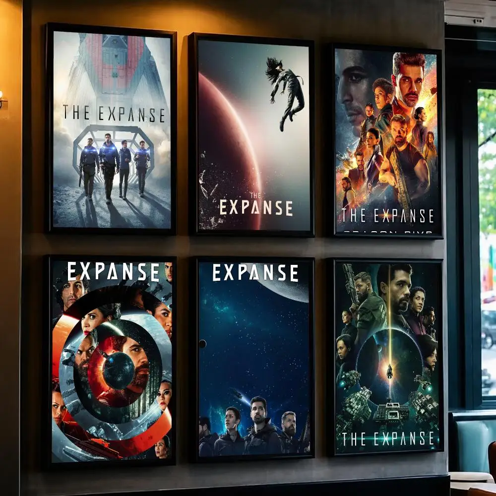 tv series T-The Expanse-E Poster Removable Wall Sticker for Home Cafe Bar Office Interior Decor