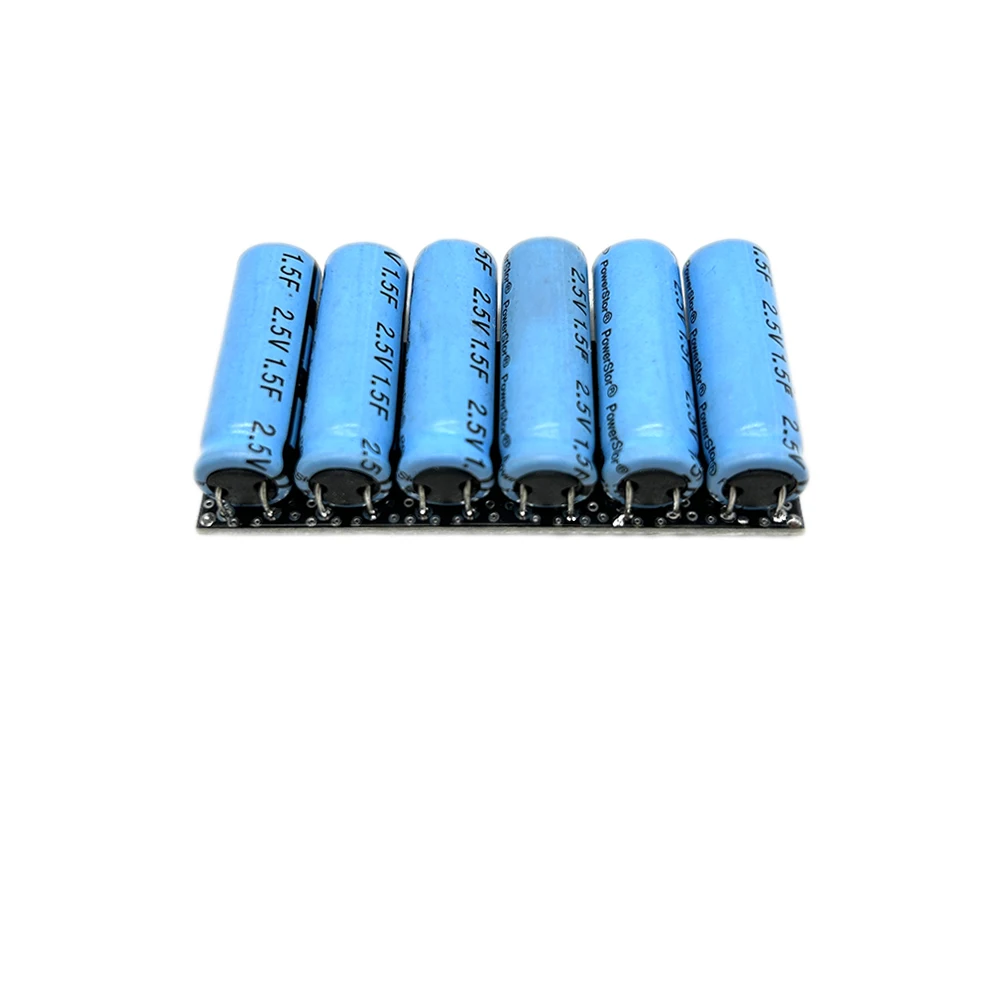 1Set Powerstor 15V0.25F Modulo raddrizzatore automobilistico 2.5V1.5F con piastra di protezione Alimentatore di backup Migliora l'alimentazione e l'energia