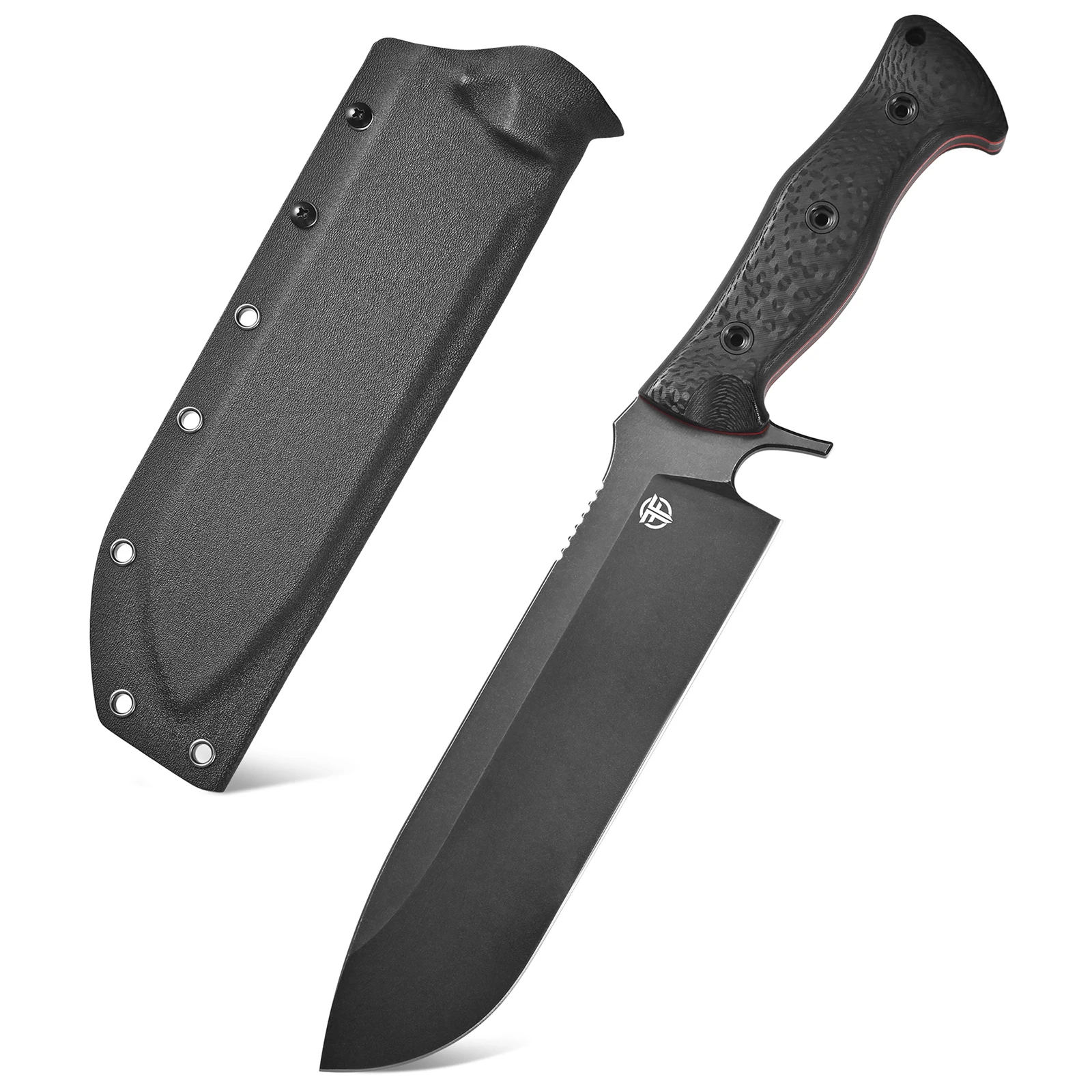 Knife Hunting Fixed Blade - FF904 Fixed Blade Knife DC53 Black