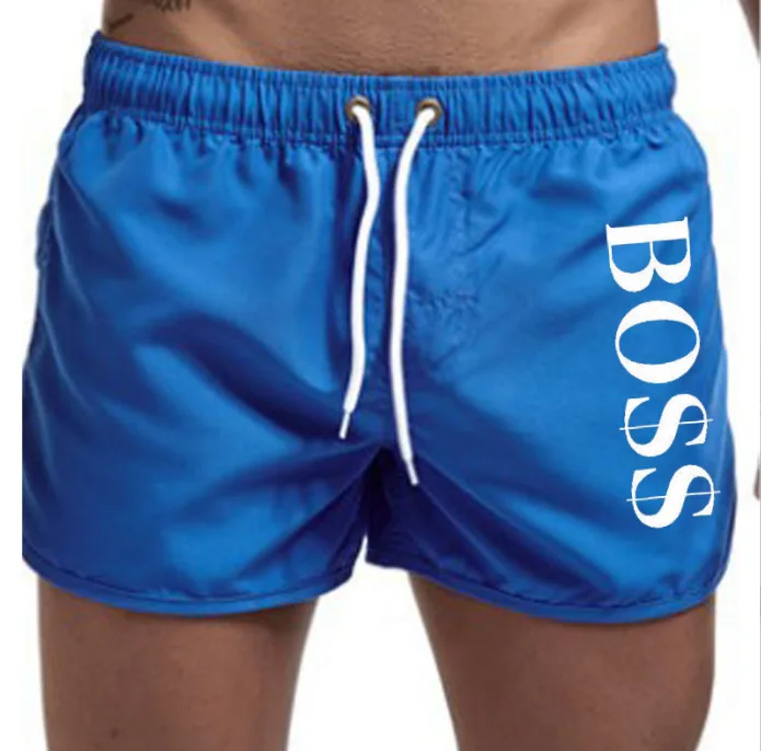 Men's Beach Pants Multi Color Fashionable Beach Shorts Polyester Sports Men's Three Part Shorts