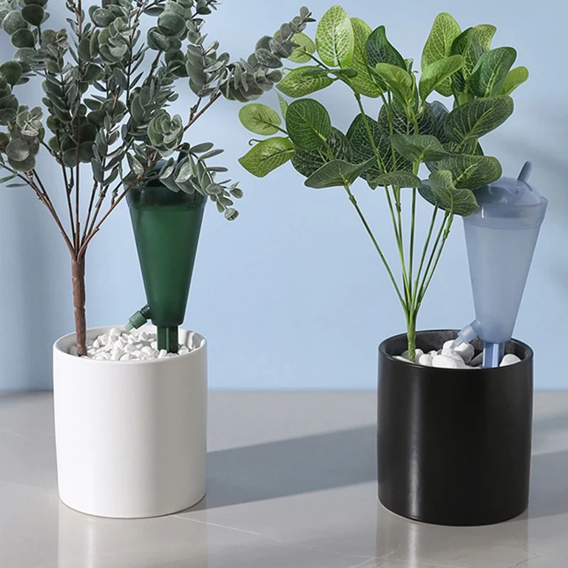 

3 Pack Self-Watering Drip Irrigator Lazy Watering Device BlueJAS