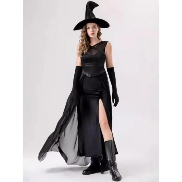 

Хэллоуин Ведьма Длинный Доктор Косплей Ночной Клуб Тема Пар Сценический Костюм Женский Традиционный Этнический Моон Доктор