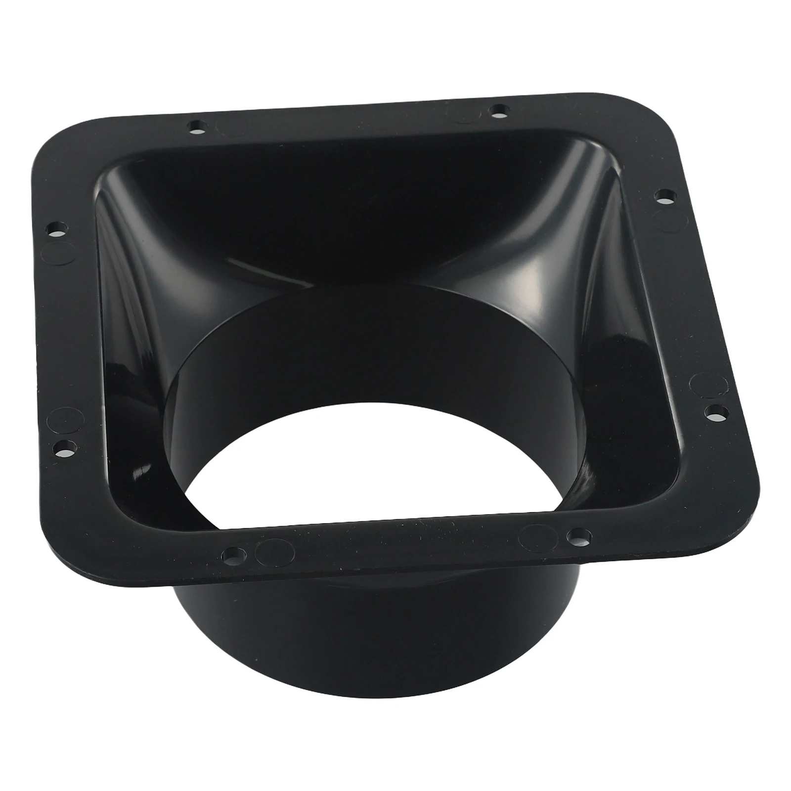 Wall Flange Fitting for Ventilation Pipes Constructed from ABS to Support Air Duct Routing in Indoor Air Management