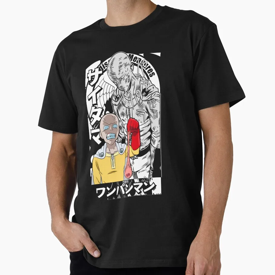 Human monster Saitama Superhero  Anime Gift T-shirt 1207 One Punch Man Manga Print Graphic Clothes All Size Tops S-6XL