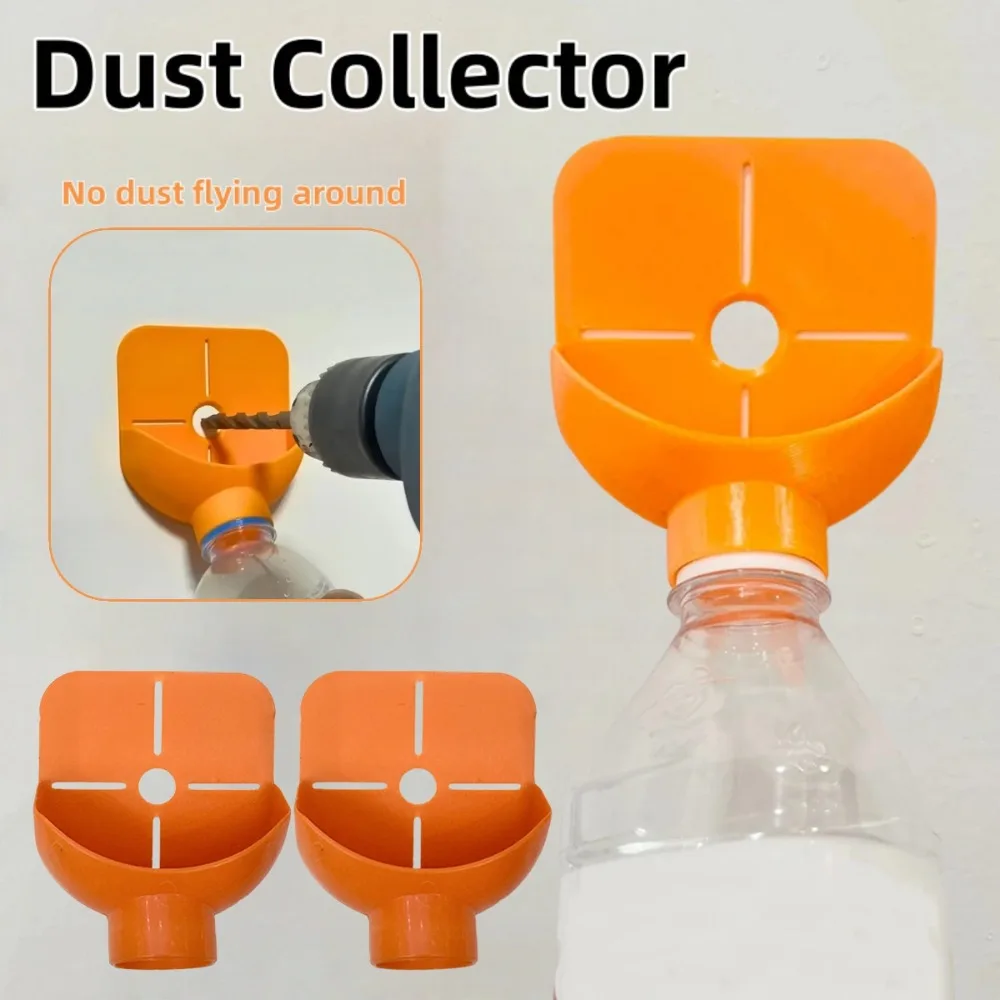 3pc-1pc New Drilling Dust Collector Large Capacity Non-Slip Wall Drilling Dust Collector Universal Impact Hammer Dust Collector view 4