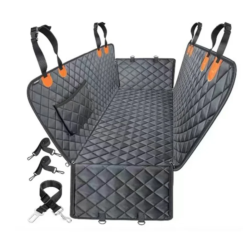 

Dog Car Seat Cover Waterproof Pet Dog Carriers Travel Mat Hammock For Small Medium Large Dogs Car Rear Back Seat Safety Pad