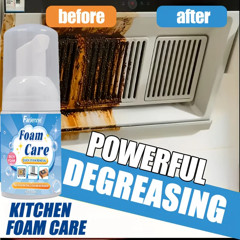 

Многофункциональное кухонное чистящее средство с пенообразователем, мощная формула для профессионального удаления жира, бережное, не повреждающее поверхности, подходит для столешниц