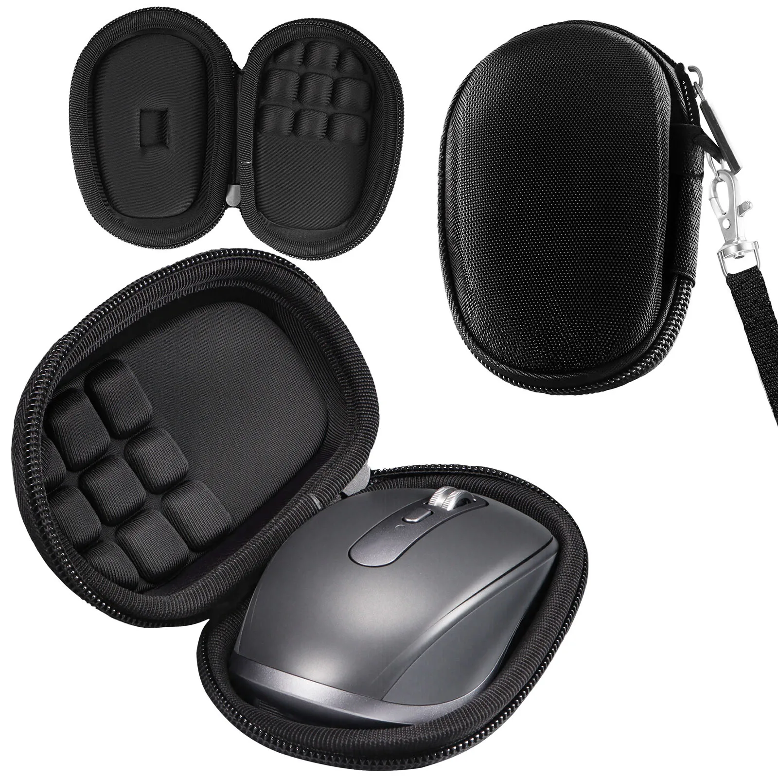 

Hard Shell Case for Logitech MX Anywhere 3s Gaming Mouse Carrying Bag Protective Shockproof Mice Pouch Travel Organizer Box