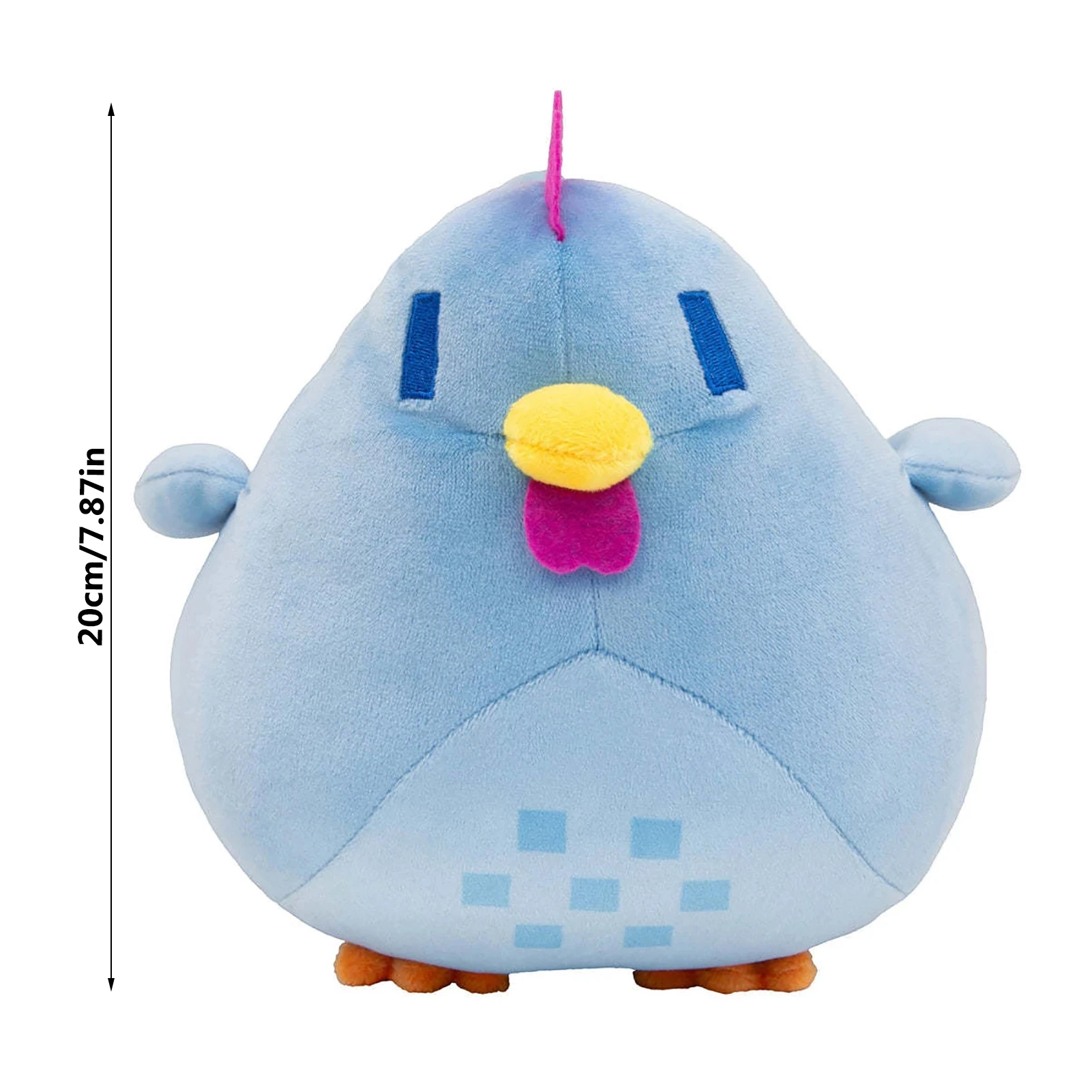 20cm Stardew Valley Chicken Plush Toy Cartoon Stardew Valley Game Toy Soft Animal Chicken Pillow for Children Baby Accompany Toy