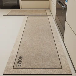 Kitchen Floor Mat Absorbent Anti-slip Carpet Soft Diatom Mud Foot Mats Home Decoration Long Rug  Alfombras De Cocina שטיח למטבח