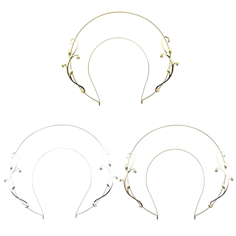 Shinning Headband Angel Holy Festival Cosplay Hair Hoop for Women Banquet