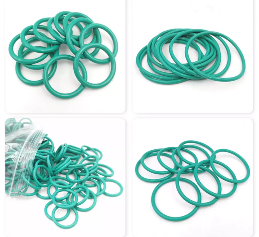 3.5mm FKM 불소고무 O-링(고온 및 내화학성, OD 10-86mm, 산업용 씰링 개스킷)