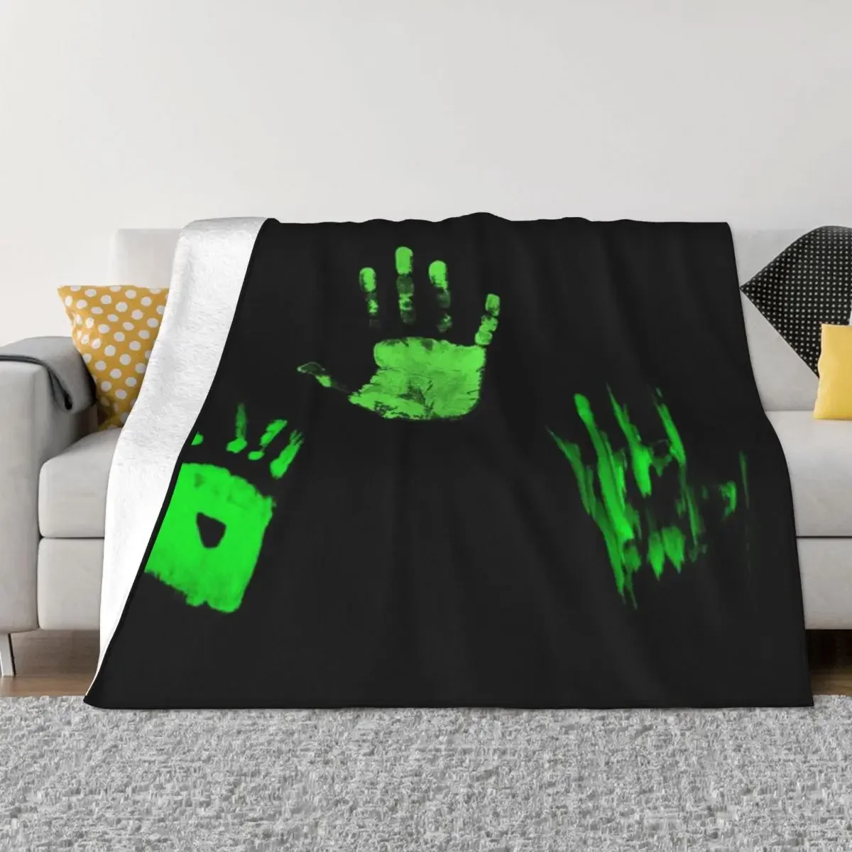 Phasmophobia Fingerprints All Variants An Ultra-Soft Micro Fleece Blanket