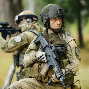 Bumpocy Airsoft Tactical Booiu-Capacete für Männer, Outdoor-Sporthelme, Multhostball-Helm, MH-Typ, schnell 8 Hauptverkaufsmaske für Marceneiro - №4