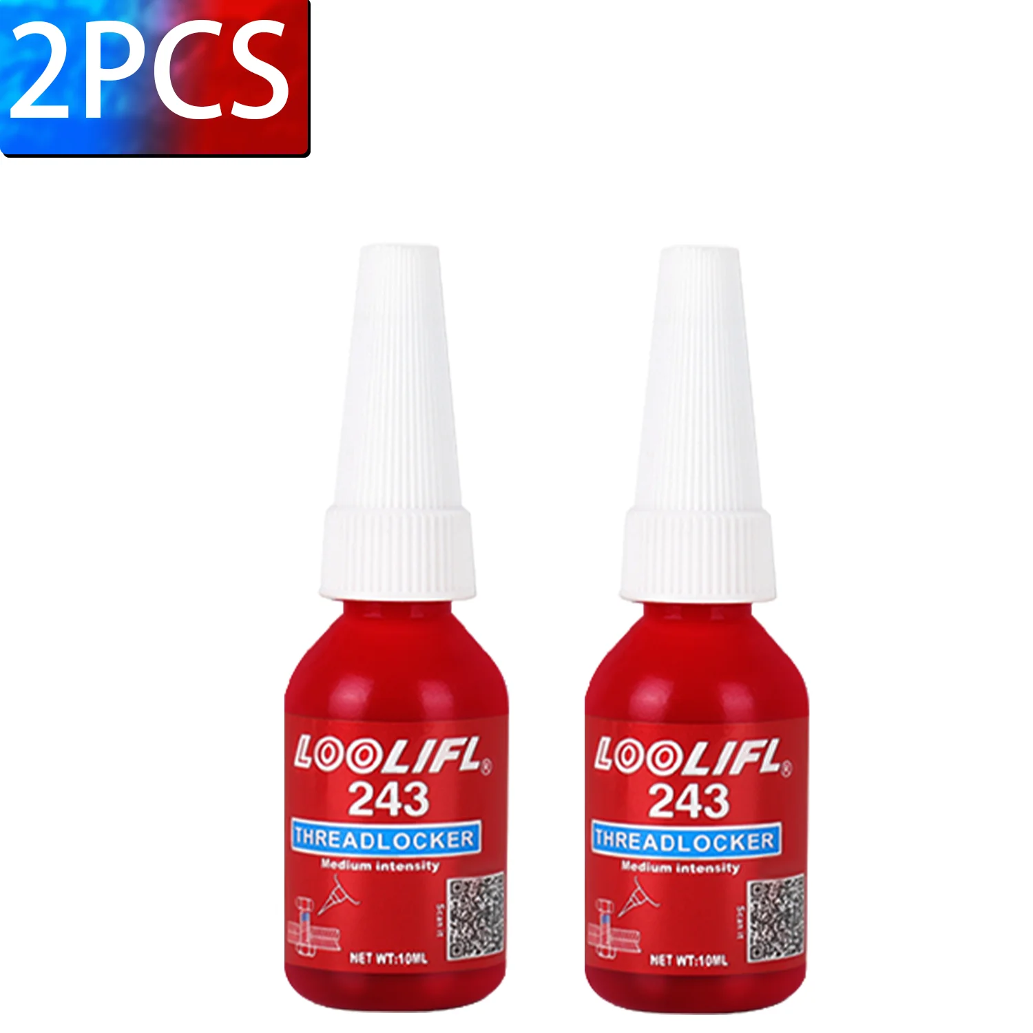 243 271 50ml Threadlocker Anaerobe lijmen Anti-losse schroeflijmen Bevestiging Snel uithardend draadborgmiddel Afdichtmiddel voor schroeven