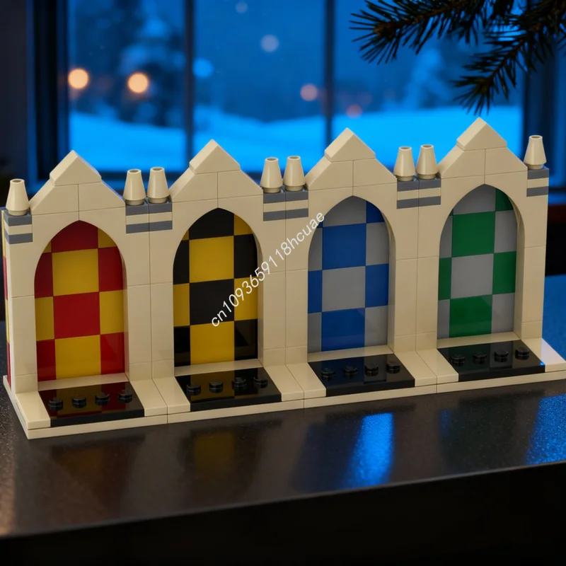 

149pcs MOC HP Minifigures Display Quiddltch Harry Model Building Blocks Architecture Education Toys Brick Christmas Gift Idea