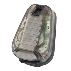 Lámpara táctica para casco estroboscópica caza supervivencia airsoft